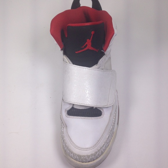 AIR JORDAN SON OF MARS  SZ 9.5 FIRE RED OG RETRO - Picture 5 of 9